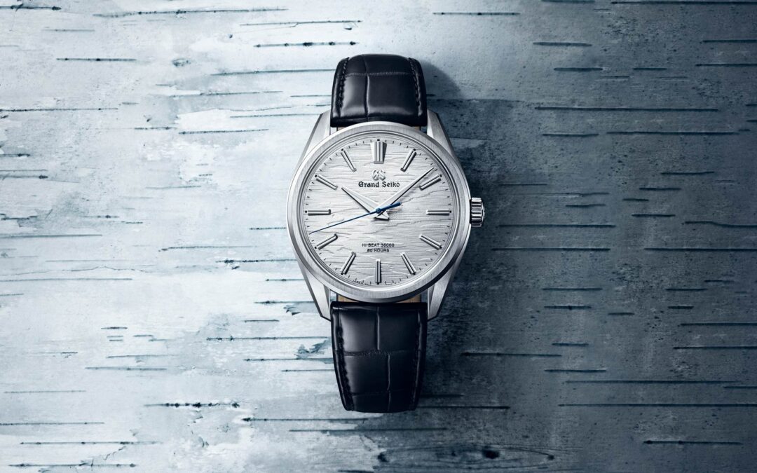 Grand Seiko Evolution 9 Collection Manual-winding Mechanical Hi-Beat 36000 80 Hours SLGW002 and SLGW003